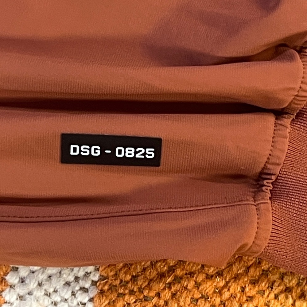 Size L Large ASRV DSG-0825 Men Tetra-Lite Cargo high rib jogger Rust color pants - Picture 5 of 7